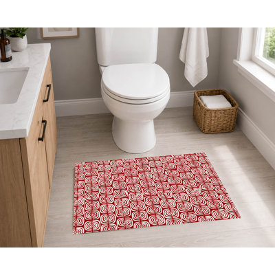 The Way Absorbent Non-Skid Rectangular Toilet Mat