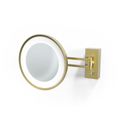 Spiegel Metal Lighted Wall Mirror