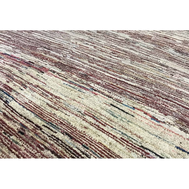 Hand-Knotted High-Quality Beige Area Rug