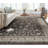 Dyrk Rome Vintage Oriental Persian Black Rug-101011243
