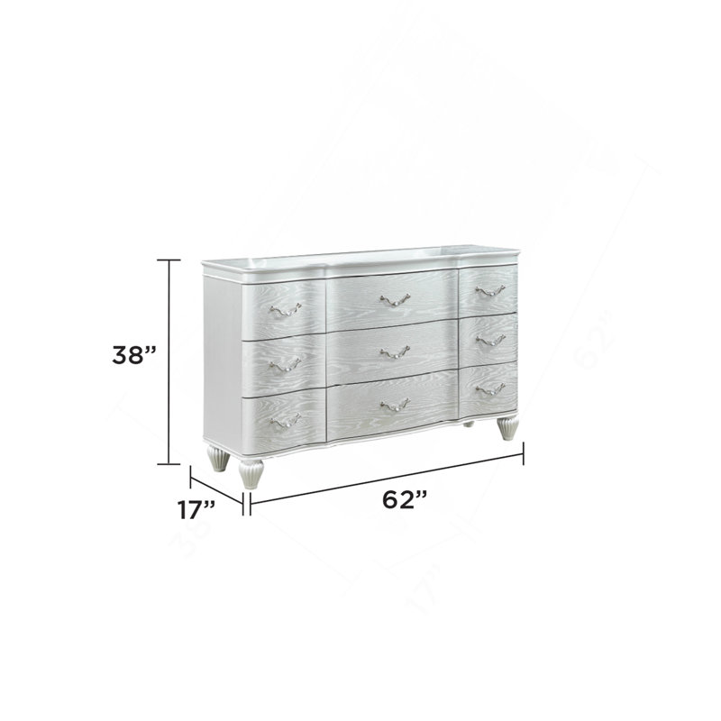 Commode 9 tiroirs Landmark