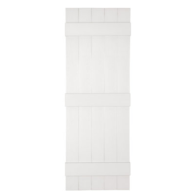 Custom 5 Board Closed BNB Shutters