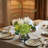 Elegant Green Artificial Bouquet—Hydrangea With Vase