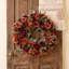 Couronne florale artificielle 18 pouces