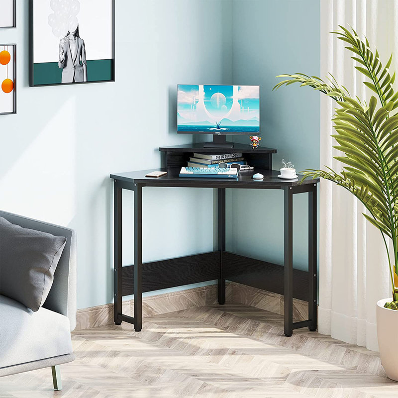 Corner Steel Computer Desk