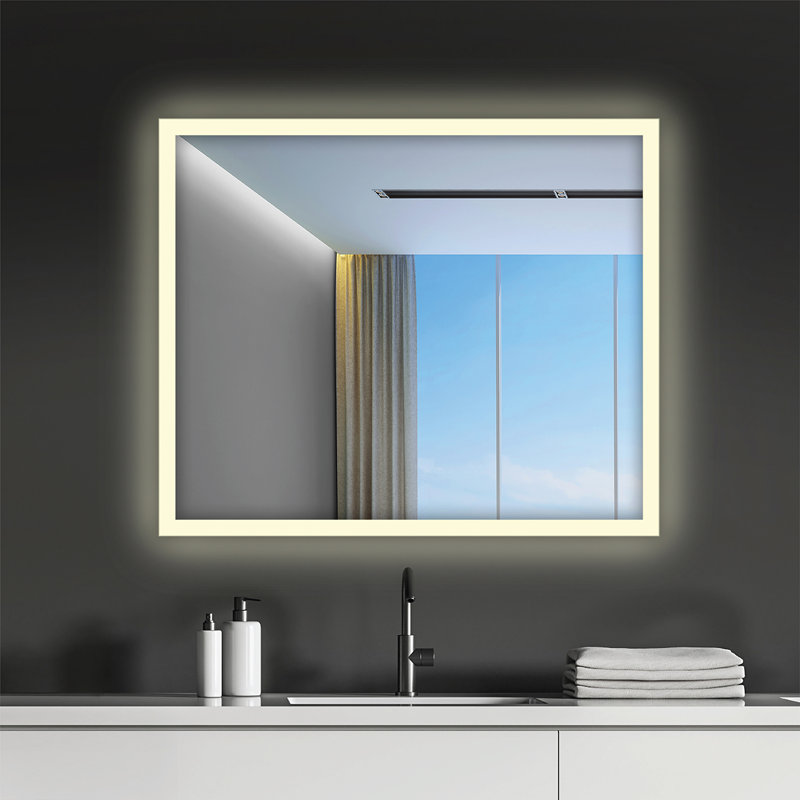 Miroir de salle de bain Washingtonville, 30 po x 36 po
