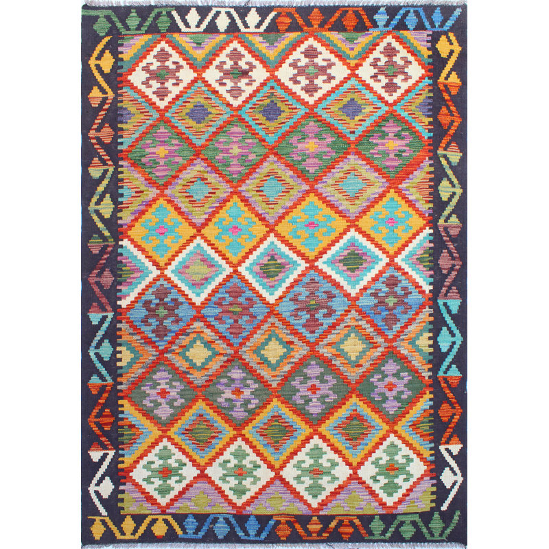 Flatweave Parto Red Rug