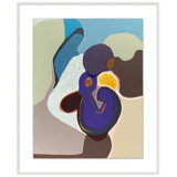 Colliding Shapes 2 Print by Christopher Kennedy