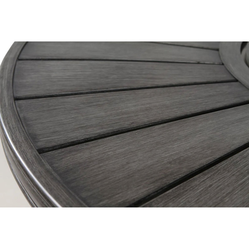Table de foyer d'extérieur au propane, Brun, H 25 po x l 52 po x P 52 po
