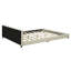 Grand lit plateforme tapissier, lit mère et enfant, similicuir-60547576