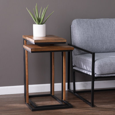 Newton St Loe Solid Wood Top Nesting Tables