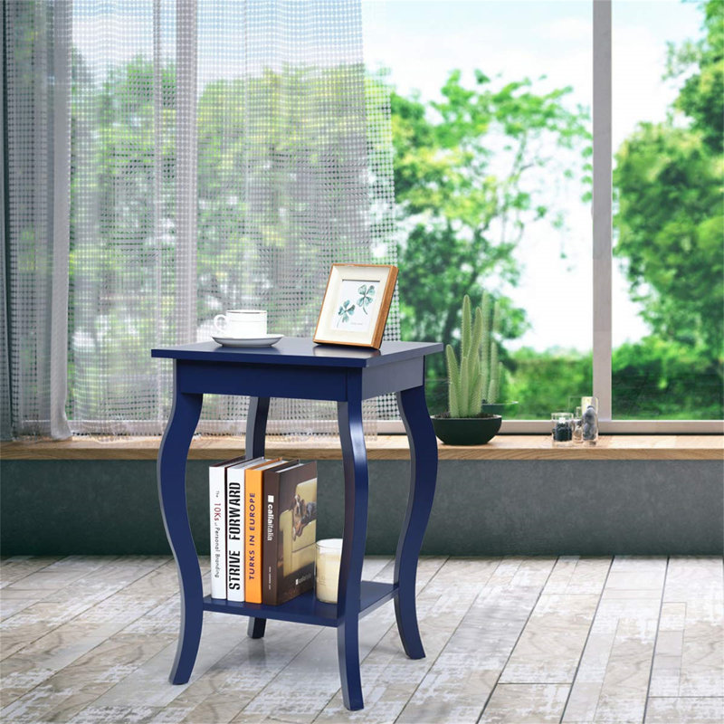 Hershel End Table, Navy