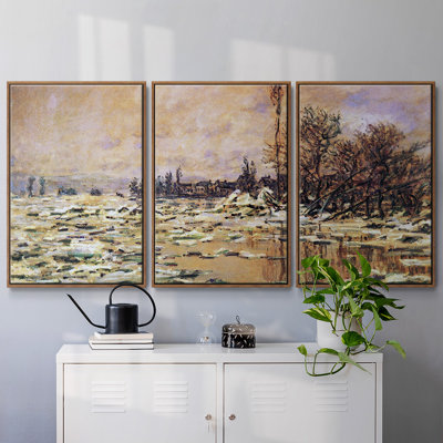 3 pièces Monet