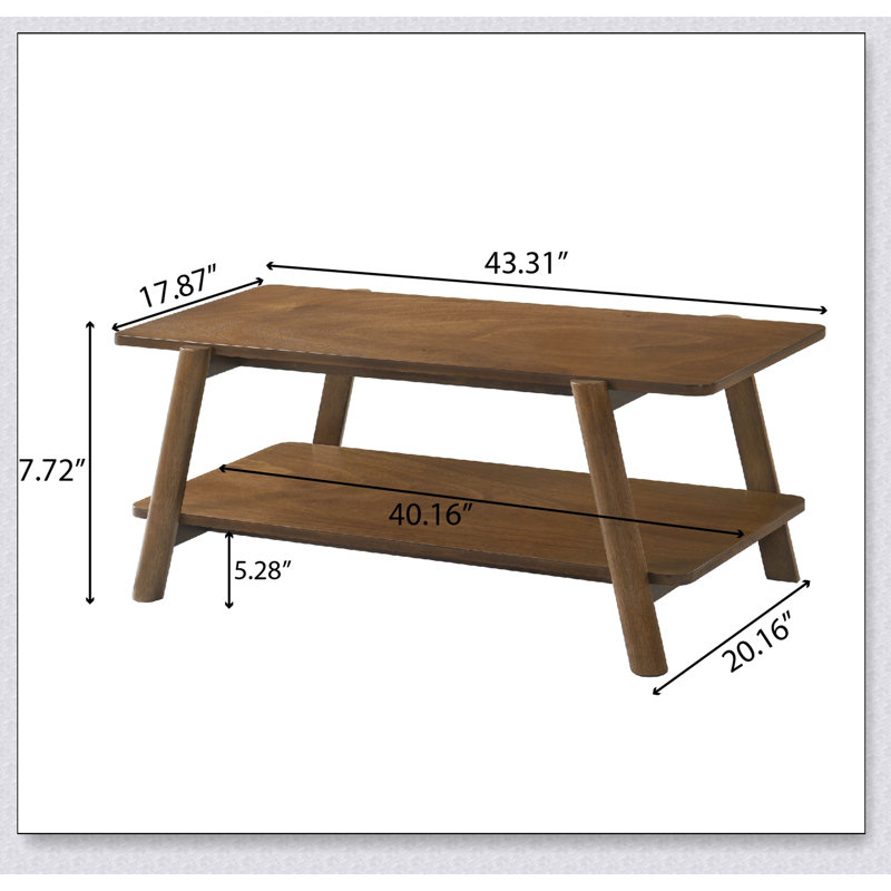 Table basse ronde avec plateau en bois manufacturé