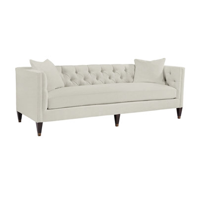 Wright 96" Tuxedo Arm Sofa with Reversible Cushions
