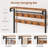 Hall Tree With Bench And Shoe Storage,7-in-1 Entryway Bench With Coat Rack, Hall Tree With Storage Bench, Hangrod And 9 Hooks-2094546849