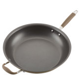 Anolon Advanced Home Hard Anodized Nonstick Frying Pan / Skillet with Helper Handle, 14.5 Inch