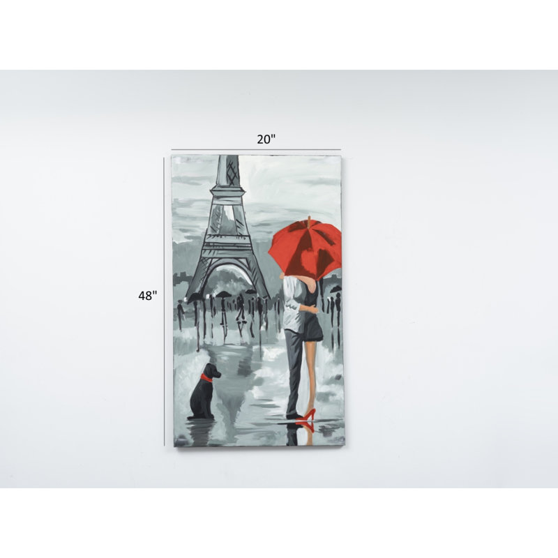 Wandela Wall Canvas Paintings 47'' X 19''
