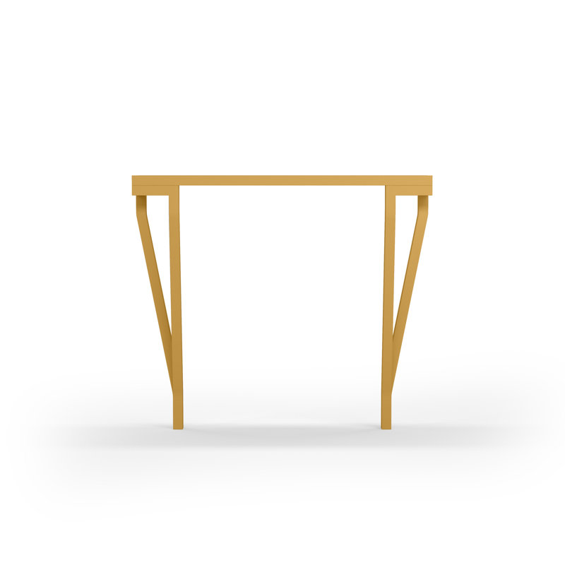Fuchs 90 cm W Console Table, Mustard