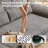 78.74"D sofa bed backrest can be adjusted in three levels, and the fabric can also be disassembled and washed-392628992-392628998