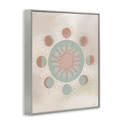 Art de giclée de lune lunaire équilibrée par Elizabeth Medley