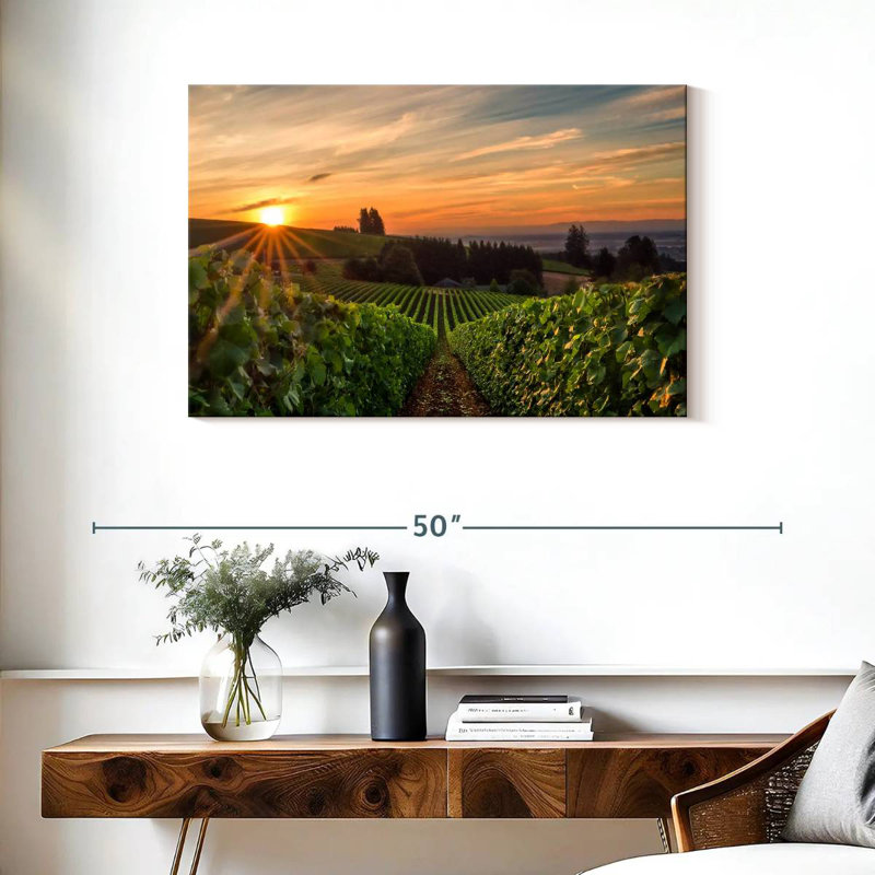 Alvord Willamette Vineyard, H 24 po x l 36 po