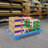 6 Pcs Plastic Pallets, 6 Pcs Interlocking Storage Pallets-130542292