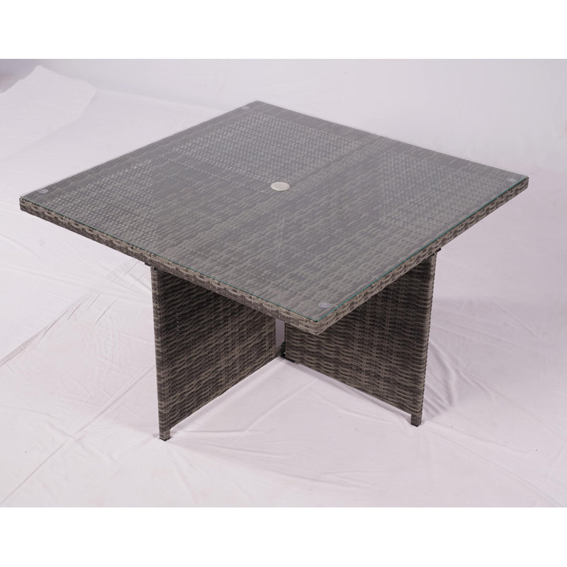 Table de salle à manger d'extérieur Delanay