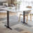 Set Of 2,H27.7 Cast Iron Table Base With "I" Type Table Feet , Table Leg Black
