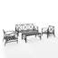 Mosier 5 - Person Patio Conversation Set with Cushions-840859814-840859815