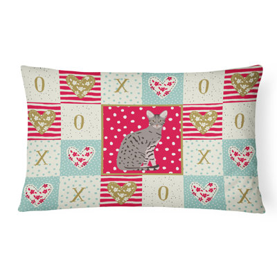  Coussin d'extérieur Ocicat Cat Love
