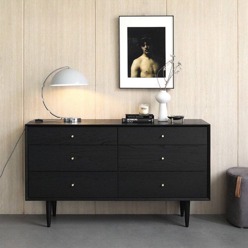Commode d'appoint en bois massif Modern Modern