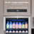 428L Built-in Beverage Refrigerators & Coolers with Left Swing Door, Stainless Steel Frame and Dual Glass Door-119716604