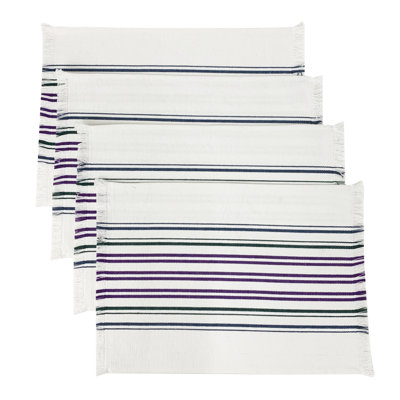 Kendy Striped Rectangle Placemat