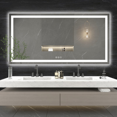 Dokes Frameless LED Vanity Wall Mirror Passed ETL
