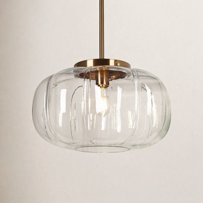 Beltran 15" Width 1-Light Dome Pendant Light