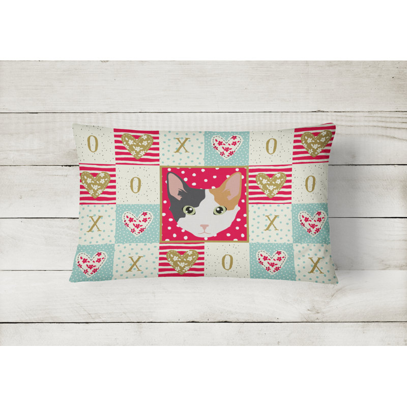  Coussin d'extérieur Skookum Cat Love