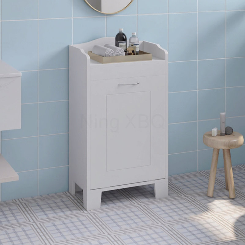 Panier à linge Out, panier à rangement autoportant, armoire de rangement pour salle de bain