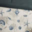 Édredon en coton grand - bleu avec détails de broderie de 270G / m2-120478298