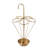 Stunning Gold Umbrella Stand, 15.7 x 15.7 x 29.9 inches | 100% Metal Construction, Durable & Elegant Design | Perfect for Entryway, Living Room, or Office | Stylish and Functional Storage Solution-1368893901