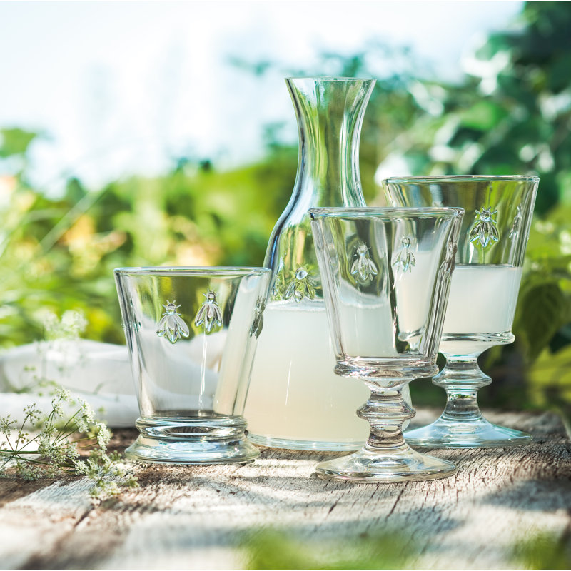 Glass Wine Glass, 8 oz, Clear