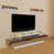 Blanc / teck
