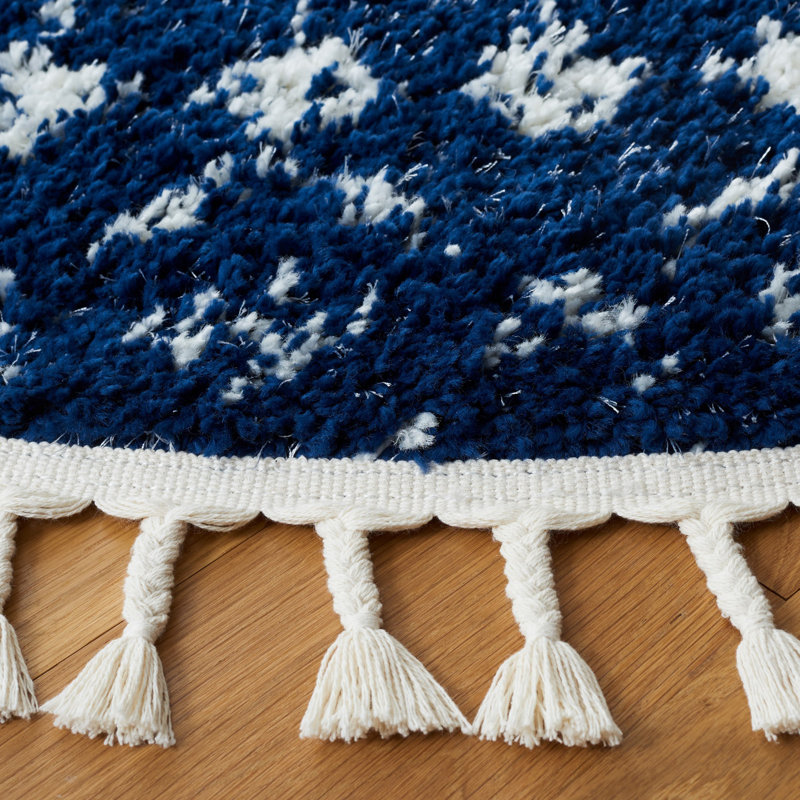 Tapis à poils longs Akifa, Rectangle 9 pi x 12 pi