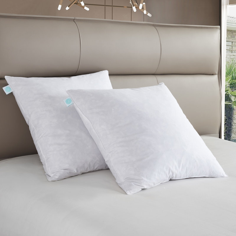 Martha Stewart 20X20'' Decorative Feather Pillow Insert (2PK) - Medium Firm, 26" x 26"