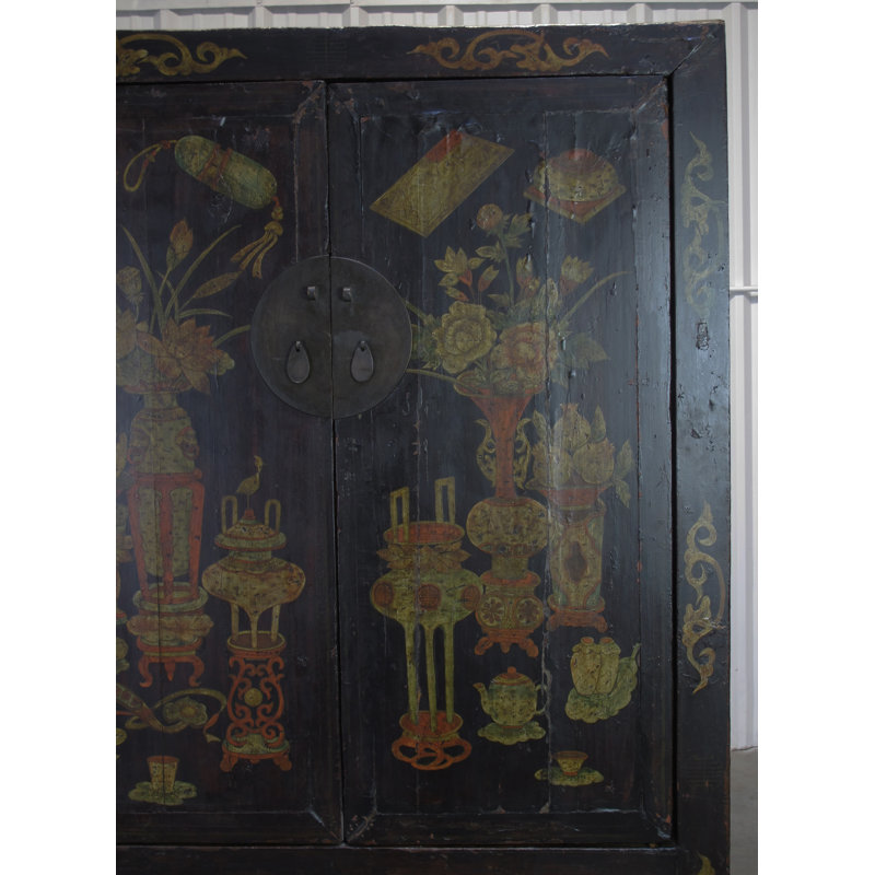Solid Wood Accent Cabinet