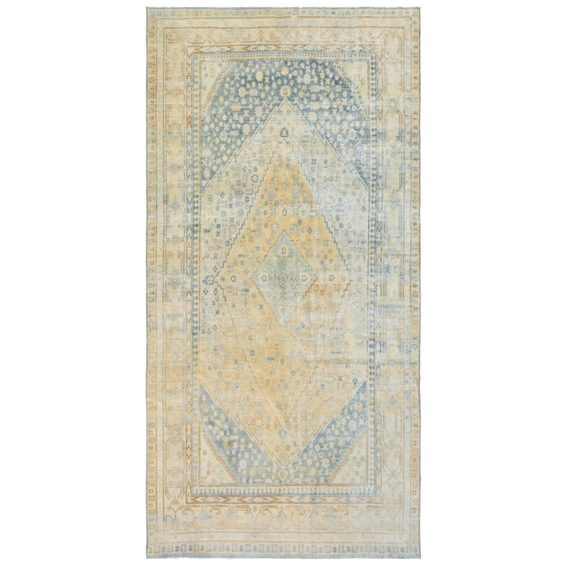 Vintage Wash One-of-a-Kind Rectangle 6'11" X 13'4" Area Rug