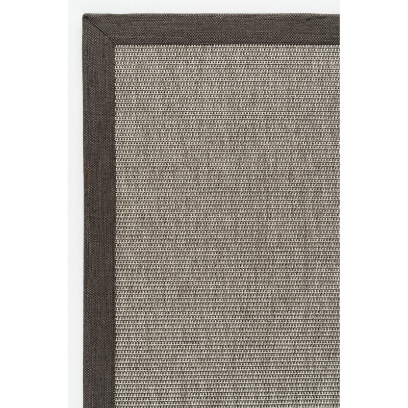 Ranski Solid Colour Machine Made Indoor / Outdoor Area Rug, Rectangle 5'3" x 8'2"