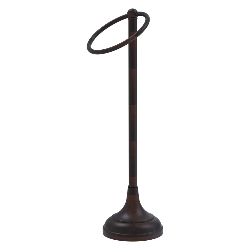 Anneau à serviettes sur pied Marnell, Bronze brossé