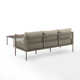 Apruva 3 - Person Patio Conversation Sets with Cushions