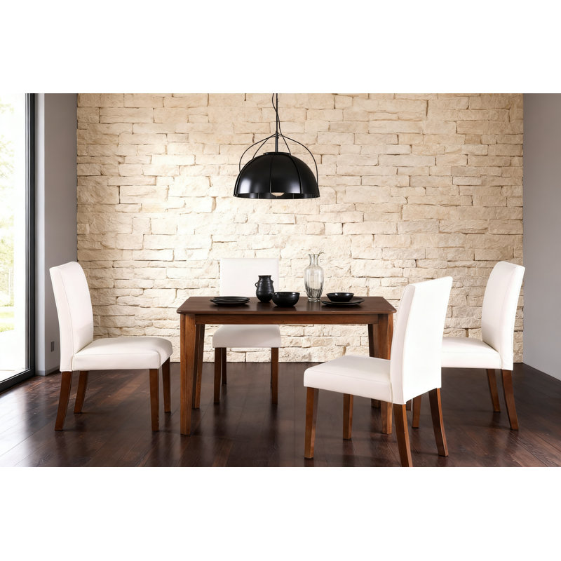 Modern Minimalist Solid Wood Dining Chairs 4-Piece Versatile Dining Chairs